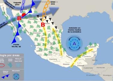 Clima en Sonora: Se esperan temperaturas calurosas y fuertes vientos con tolvaneras