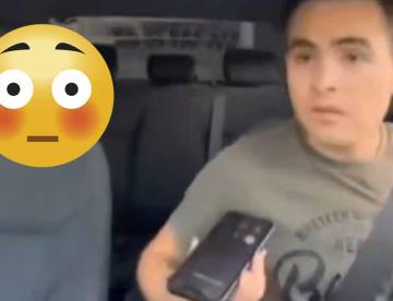 VIDEO | Chofer regresa celular a usuaria de plataforma Uber y le pasa esto