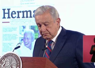 "Que descanse en paz, mi hermano, compañero": AMLO lamenta muerte del periodista Mario Renato Menéndez