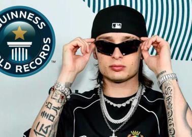Peso Pluma consigue record Guinness en la plataforma YouTube Peso Pluma consigue record Guinness en la plataforma YouTube
