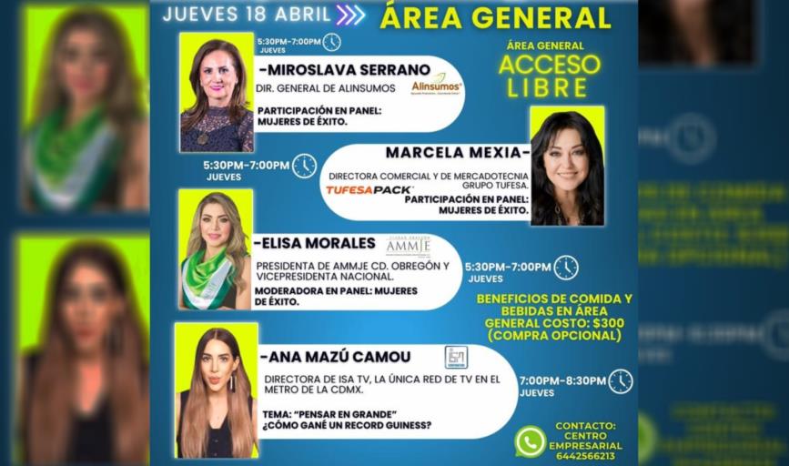 Hoy inicia el Congreso Conexión Sonora Sur en Ciudad Obregón 