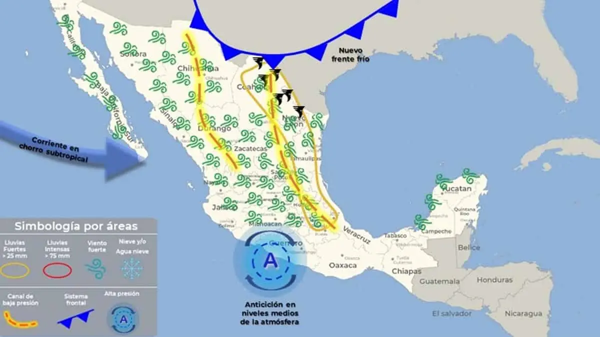 Clima en Sonora: Se aproxima otro frente frío fuera de temporada