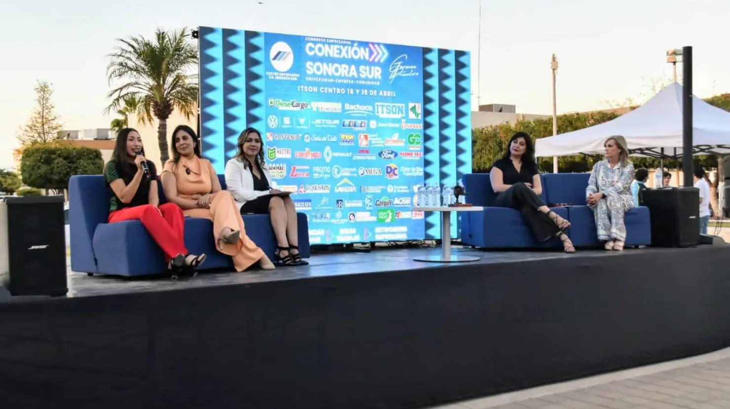 Mujeres comparten sus historias de éxito en Congreso Empresarial Conexión Sonora Sur