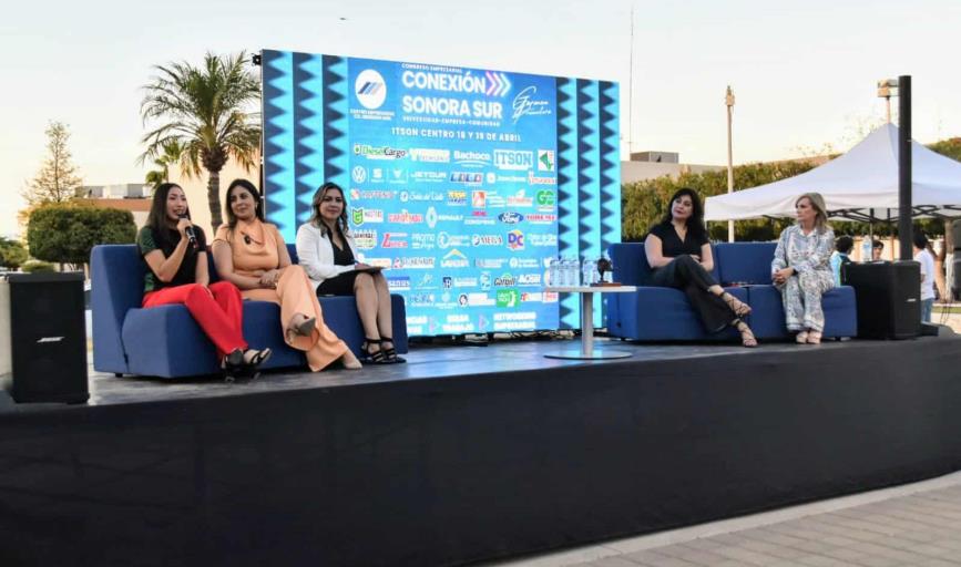 Mujeres comparten sus historias de éxito en Congreso Empresarial Conexión Sonora Sur
