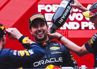 "Checo" Pérez conquista su cuarto podio de la temporada en el Gran Premio de Shanghai