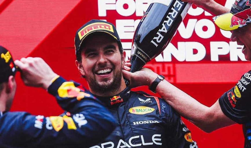 "Checo" Pérez conquista su cuarto podio de la temporada en el Gran Premio de Shanghai