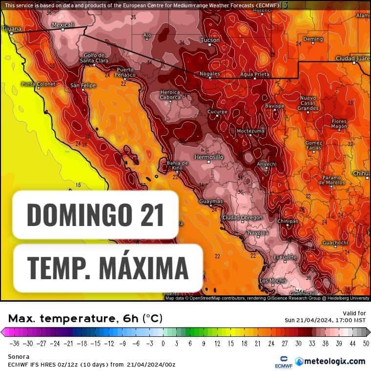 Clima en Sonora: El calor continuará y este es el municipio donde la temperatura subirá más