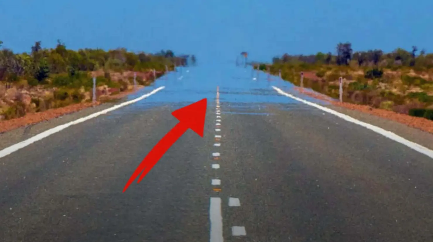 ¿Por qué parece que hay agua en las calles cuando hace calor? Esta es la respuesta