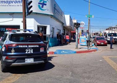 Hombre pierde la vida en pleno Centro de Ciudad Obregón