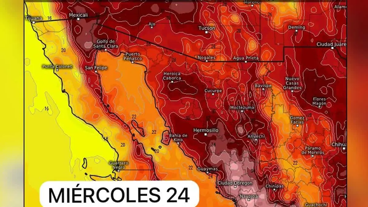 Clima en Sonora: Se aproxima frente frío fuera de temporada, ¿cederá el calor?