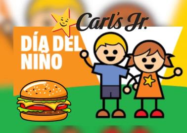 Carl´s Jr tendrá hamburguesas gratis por el Día del Niño 2024