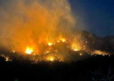 Impactantes imágenes: Incendios forestales azotan a Acapulco y Chilpancingo