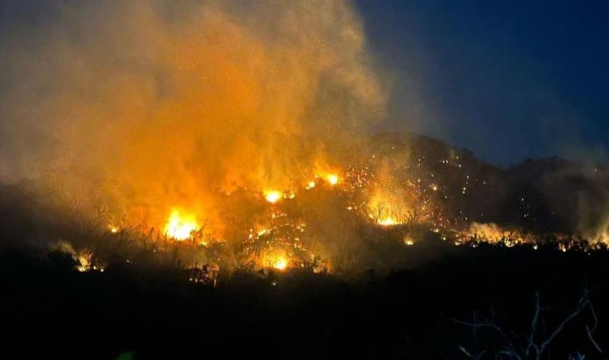 Impactantes imágenes: Incendios forestales azotan a Acapulco y Chilpancingo