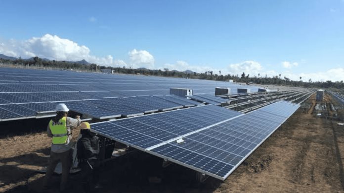Reanuda labores Parque Fotovoltaico del Mayo Reanuda labores Parque Fotovoltaico del Mayo