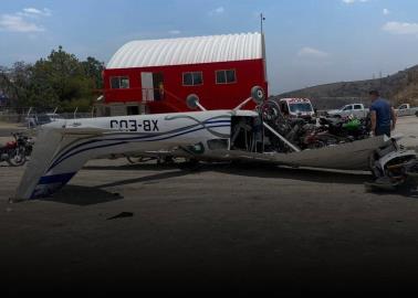 Cae avioneta en el miunicipio de Atizapán de Zaragoza