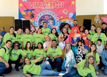 Festeja Diario del Yaqui a los niños