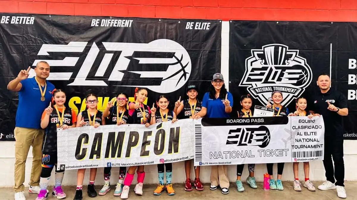 Club Garras, campeón estatal de basquetbol