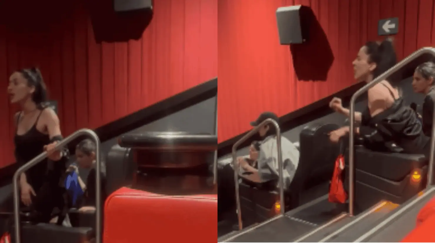 Lady Cinemex: mujer agrede a personas en la sala de cine