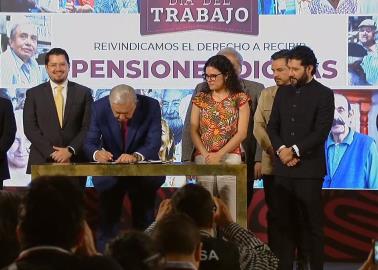 AMLO firma decreto para crear el Fondo de Pensiones para el Bienestar; hoy entra en vigor