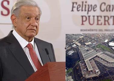 Antes de la llegada de la Marina controlaba la delincuencia en el AICM: AMLO