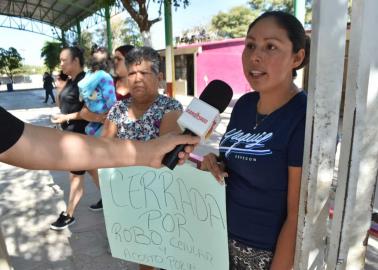 Madres de familia toman escuela en Cajeme por presunta deshonestidad de docente