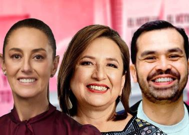 Elecciones 2024: ¿Qué estudiaron Claudia Sheinbaum, Xóchitl Gálvez y Jorge Álvarez Máynez?