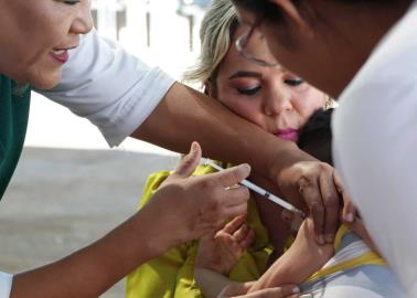 En Navojoa realizan jornada municipal de vacunaci&oacute;n contra el sarampi&oacute;n