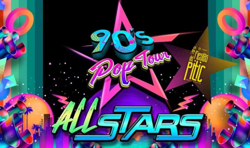Fiestas del Pitic 2024: Estos son los artistas del 90´s Pop Tour All Stars que estarán en Hermosillo