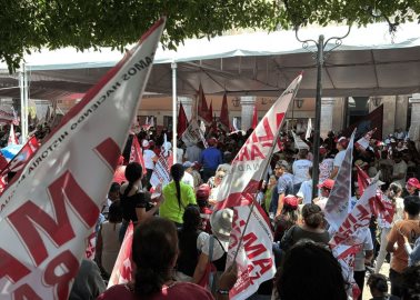 Denuncia compra de votos en Guanajuato, Sheinbaum