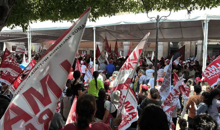 Denuncia compra de votos en Guanajuato, Sheinbaum