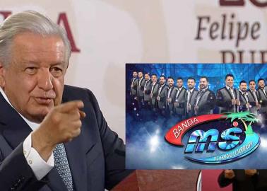 AMLO confirma que la Banda MS tocará en el Zócalo en su último Grito de Independencia