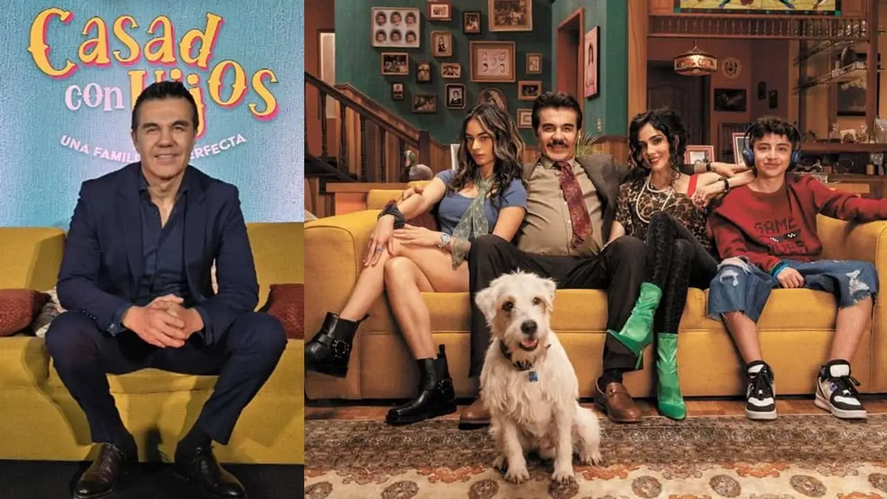 Adrián Uribe protagoniza la serie Casado con hijos