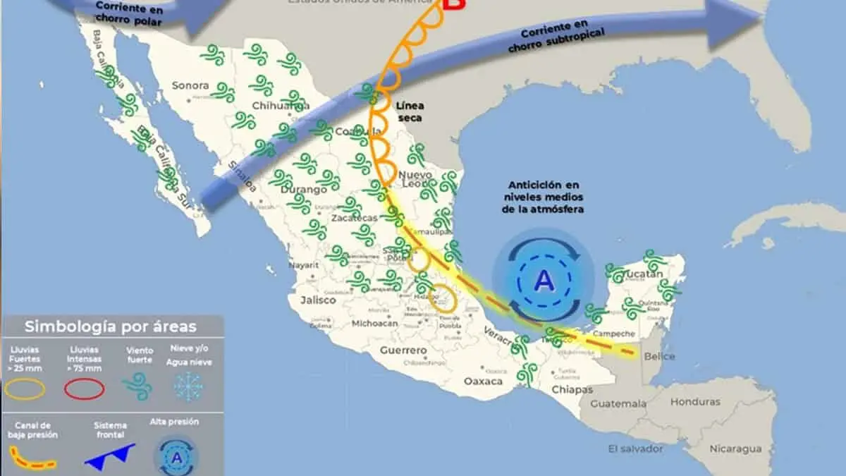 Clima en Sonora: Se pronostican fuertes vientos y tolvaneras para hoy en el estado