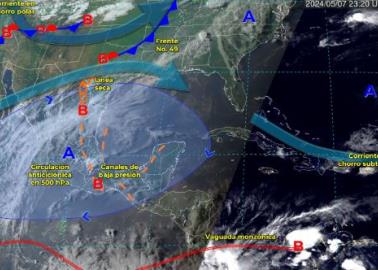 Clima en México: Se prevén lluvias fuertes y probabilidad de torbellinos en el Noroeste