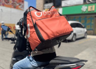 Se "blindan" repartidores de DiDi Food