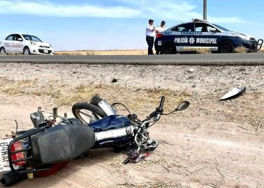 Menor de edad choca y sale lesionado en Sonora 