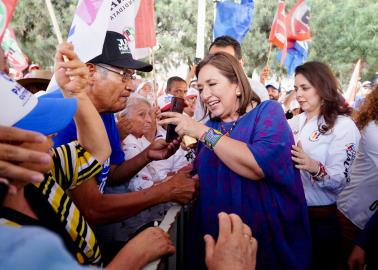 No debe haber temor de salir a la calle: Xóchitl