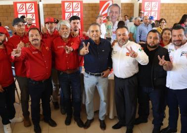 Petistas de Cananea se suman a Beltrones