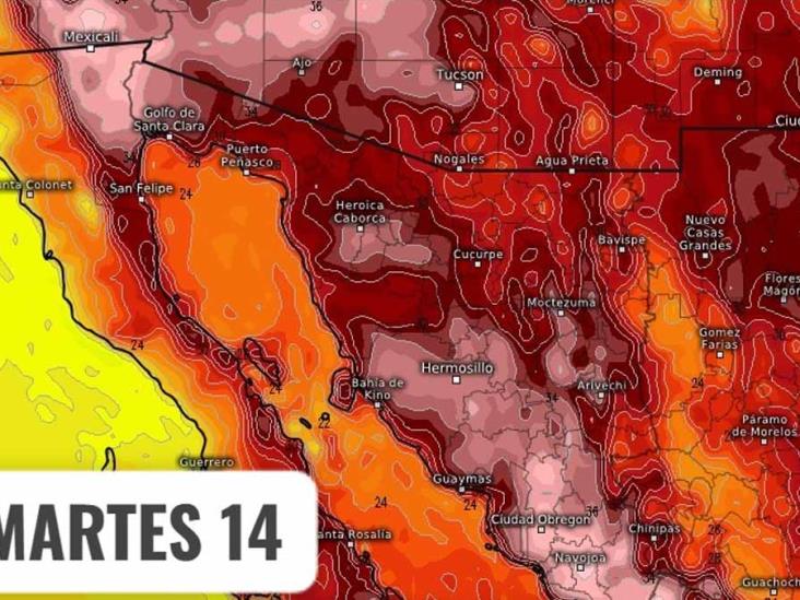 Diario del Yaqui Clima en Sonora Hoy sera un dia caluroso estas seran las temperaturas en la entidad