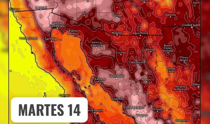 Clima en Sonora: Hoy será un día caluroso; estas serán las temperaturas en la entidad