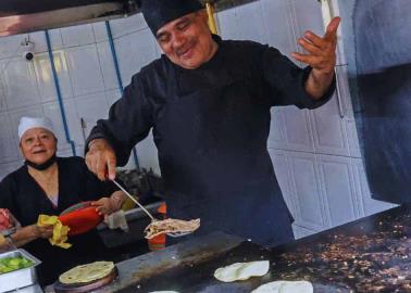 ¿Dónde está el puesto de tacos que tiene una estrella Michelin 2024?