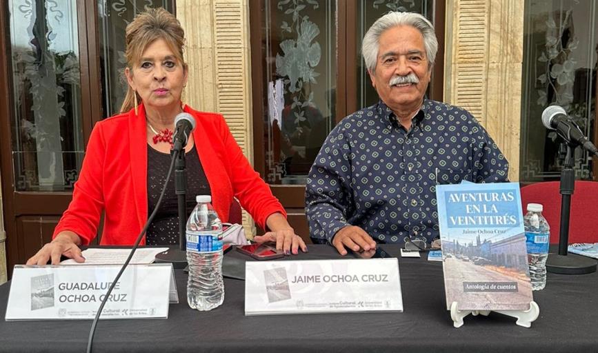 Presenta Jaime Ochoa su libro en Aguascalientes