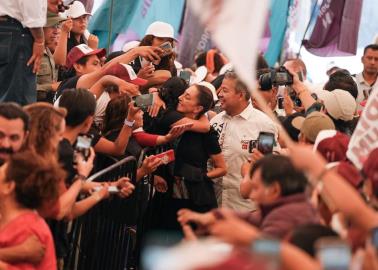 Claudia Sheinbaum invita a abarrotar las urnas