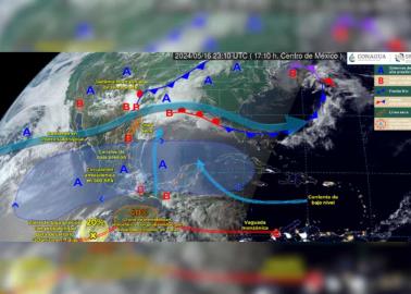 Clima en México para el viernes 17 de mayo; lluvias fuertes y posibles torbellinos en cuatro regiones