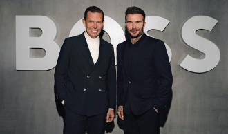 David Beckham se une a Hugo Boss para lanzar colección