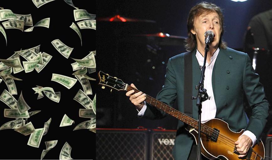 Paul McCartney, primer músico británico multimillonario