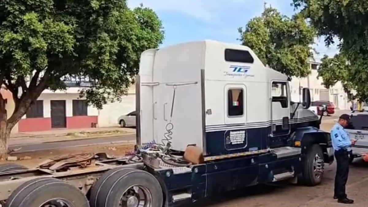 Tráiler atropella a ciclista en Ciudad Obregón
