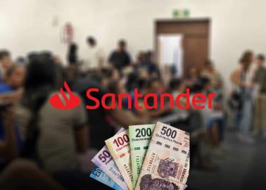 Santander anuncia becas de 9 mil pesos mensuales, ¿quiénes pueden obtenerla?