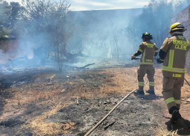 Bomberos de Cajeme pronostican aumento de incendios en los próximos meses