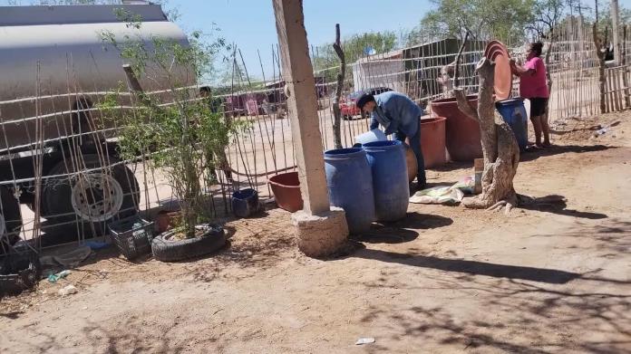 Dejan sin agua a familias de Benito Juárez Dejan sin agua a familias de Benito Juárez